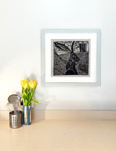 Load image into Gallery viewer, Hare listening at Audley Castle