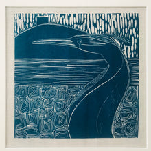 Load image into Gallery viewer, Heron Observing at Strangford Lough