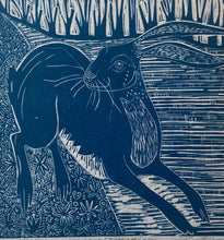 Load image into Gallery viewer, Wild Flowers, Wild Hare and Coppiced Trees